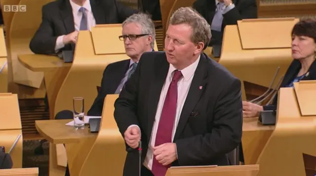 Labour MSP Alex Rowley