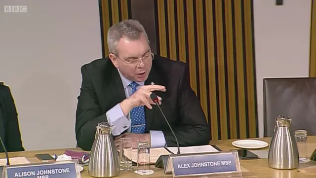 Conservative MSP Alex Johnstone