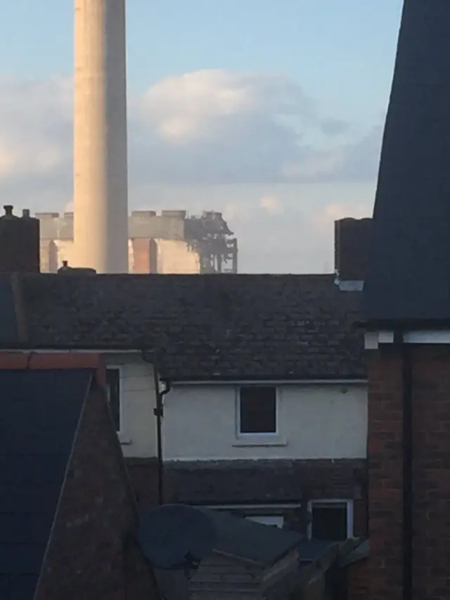 Didcot Power station damage