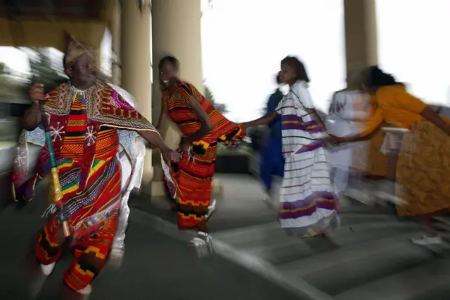 Ethiopia dancers