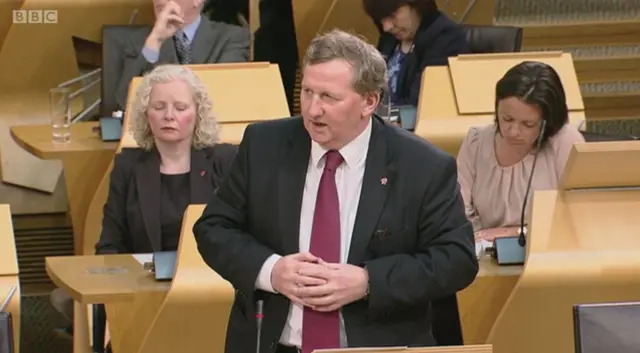 Labour MSP Alex Rowley