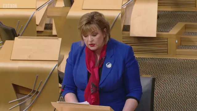 Culture Secretary Fiona Hyslop