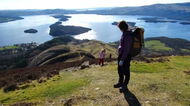 Loch Lomond from Conic Hill