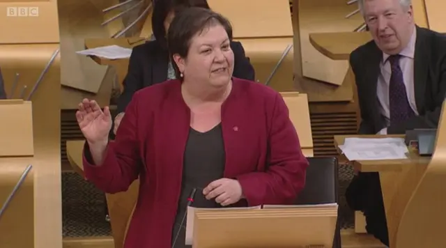 Scottish Labour MSP Jackie Baillie