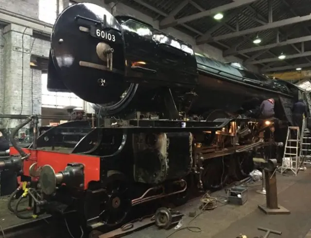 Flying Scotsman in Bury