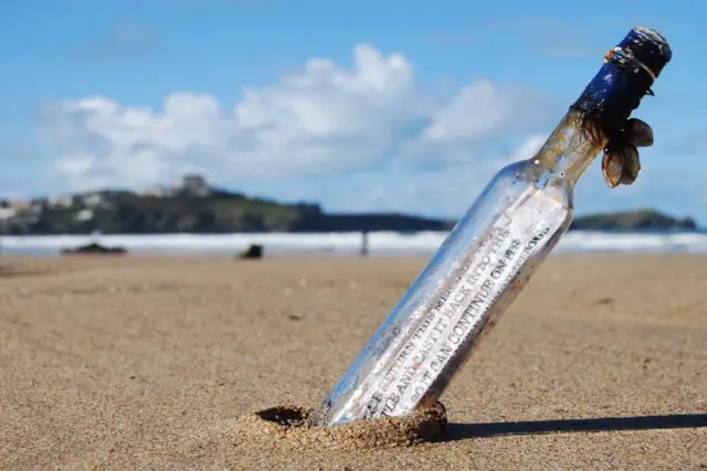 Message in a bottle