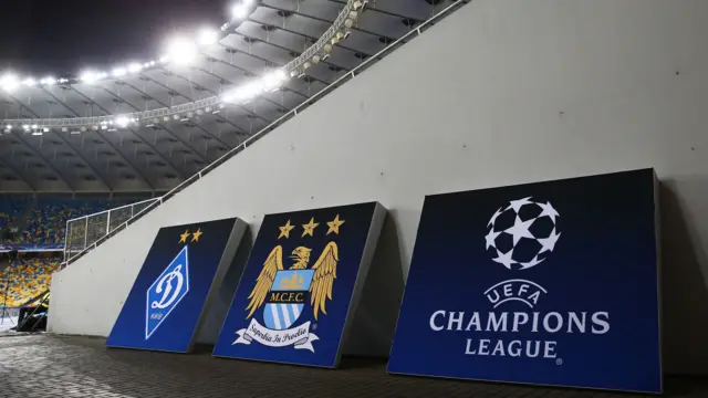 Dynamo Kiev v Manchester City