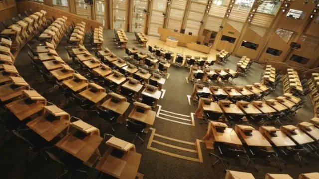 Holyrood chamber