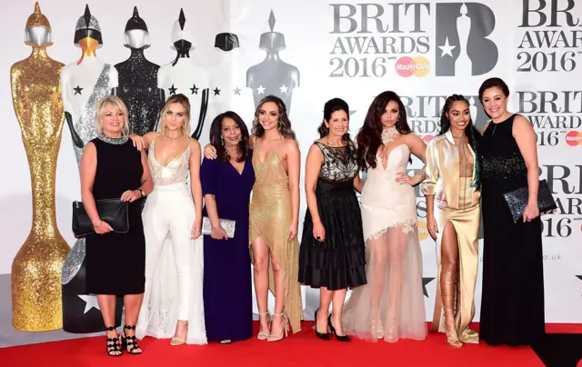 Little Mix and their mums