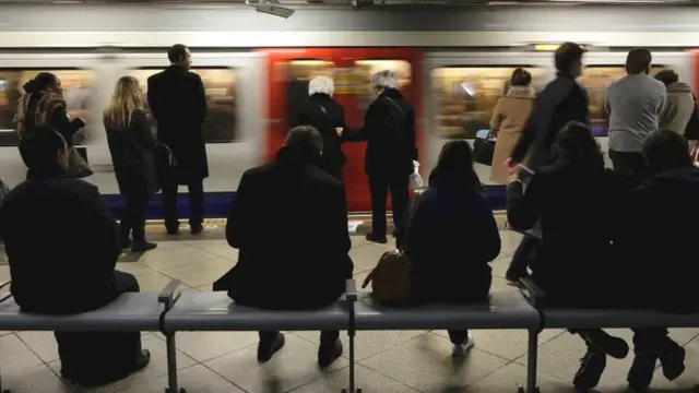 People on the Tube