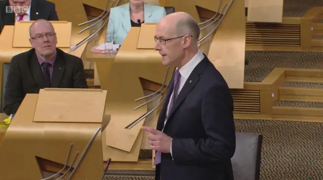 Finance Secretary John Swinney