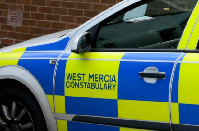 West Mercia Police car