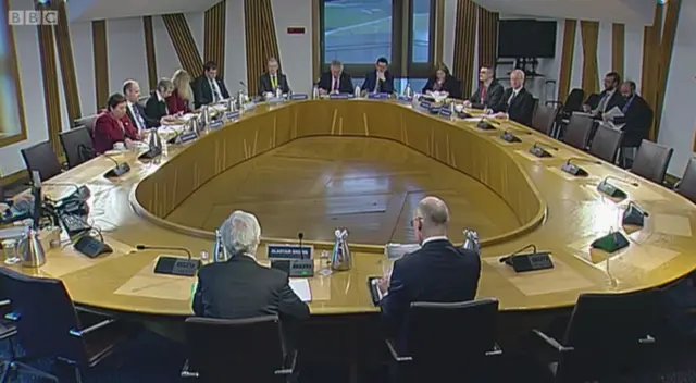 John Swinney appears before the Finance Committee