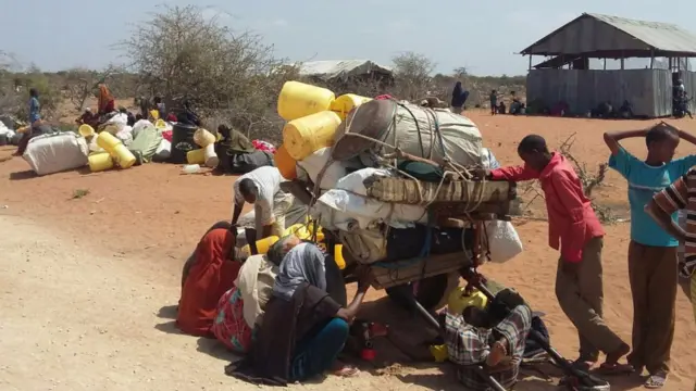 Somali refugees in Dadaab waiting to return home