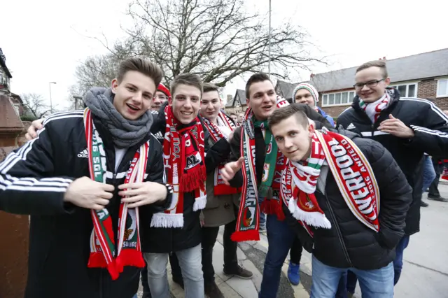 Augsburg supporters