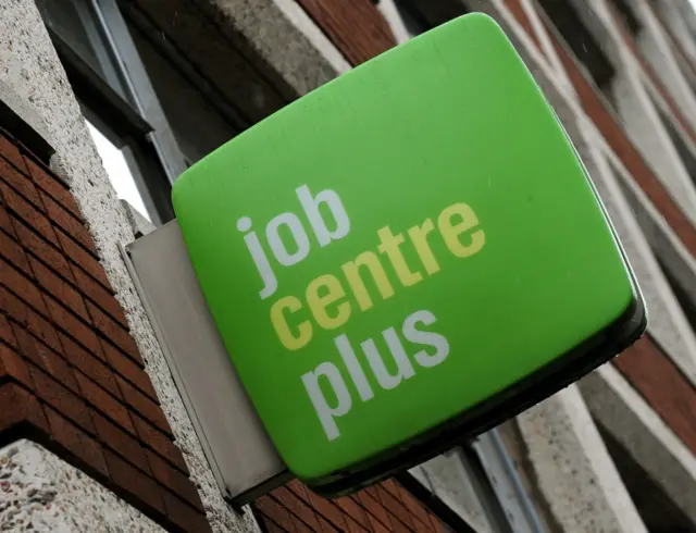 Jobcentre Plus sign