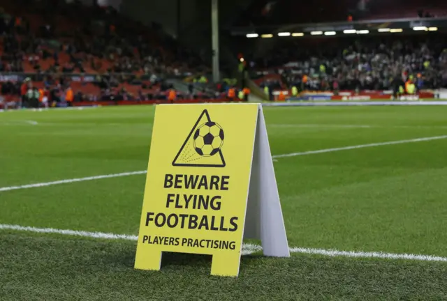 Beware of flying footballs