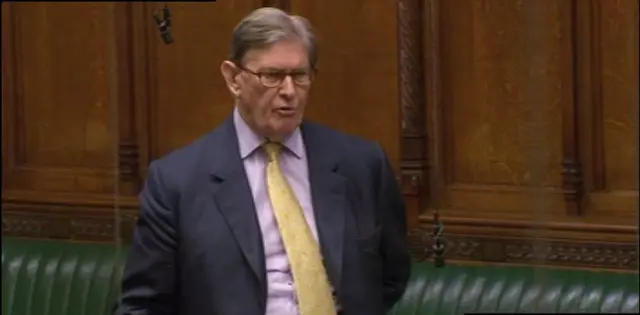 Chair of the European Scrutiny Committee Sir Bill Cash