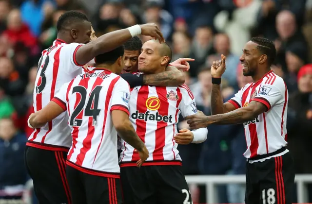 Sunderland celebrate