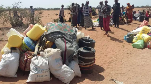 Somali refugees in Dadaab waiting to return