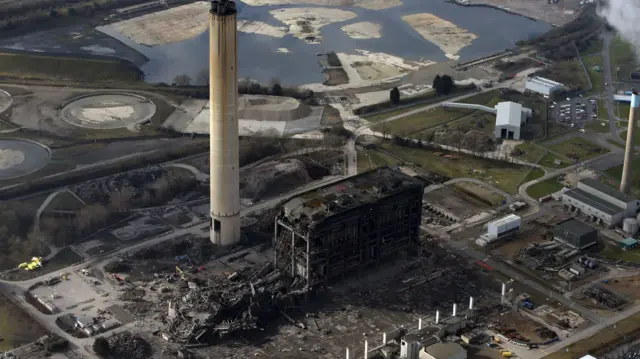 Didcot Power Station collapse