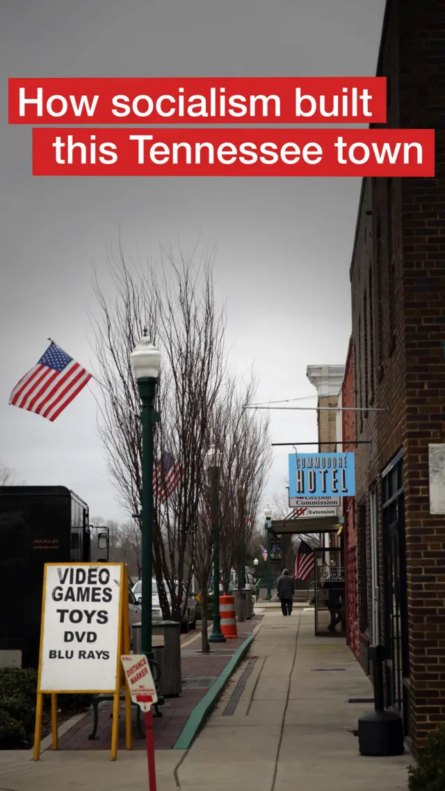 Main street in Linden