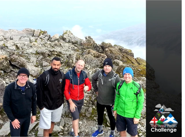 Redditch United B Three Peaks Challenge