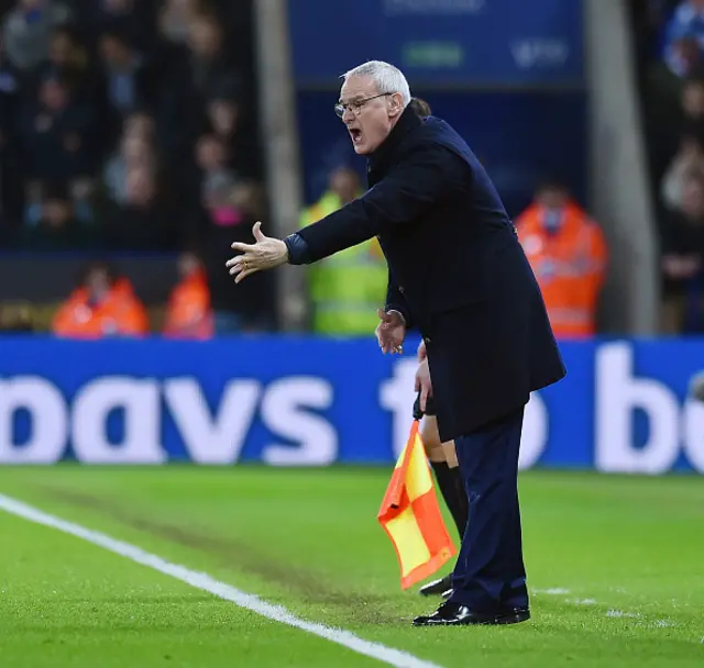 Leicester City manager Claudio Ranieri