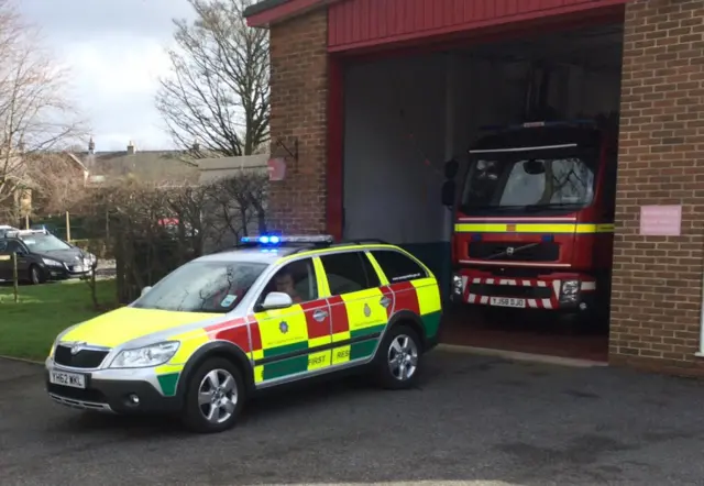 Yorkshire ambulance responder