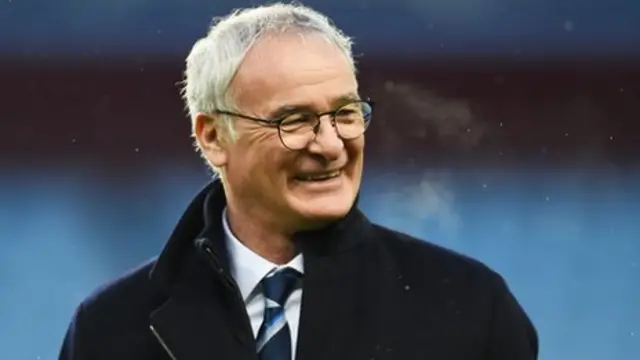 Leicester manager Claudio Ranieri