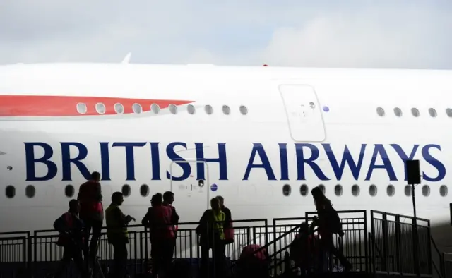 British Airways plane