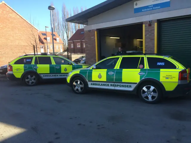 Yorkshire ambulance responder