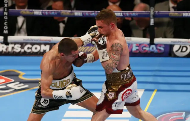 Carl Frampton and Scott Quigg