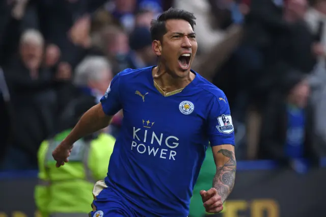 Leonardo Ulloa of Leicester City