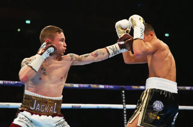 Carl Frampton and Scott Quigg