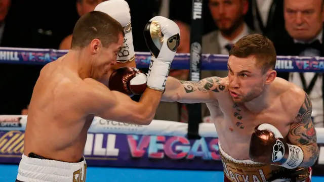 Carl Frampton and Scott Quigg