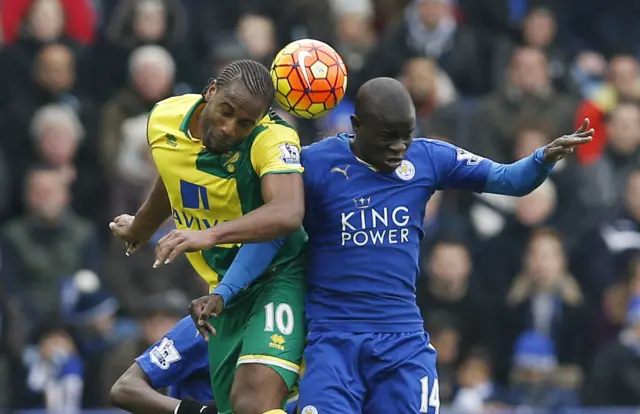 Cameron Jerome heads the ball