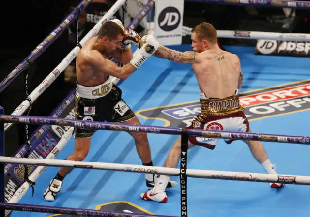 Carl Frampton and Scott Quigg