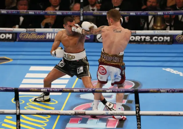 Carl Frampton and Scott Quigg