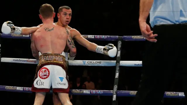 Carl Frampton and Scott Quigg