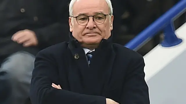 Claudio Ranieri reacts