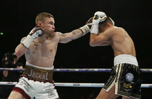 Carl Frampton and Scott Quigg