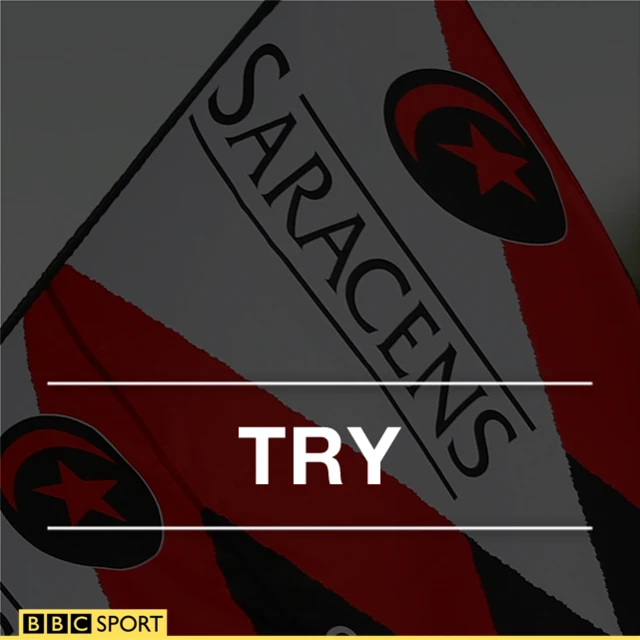 Saracens try