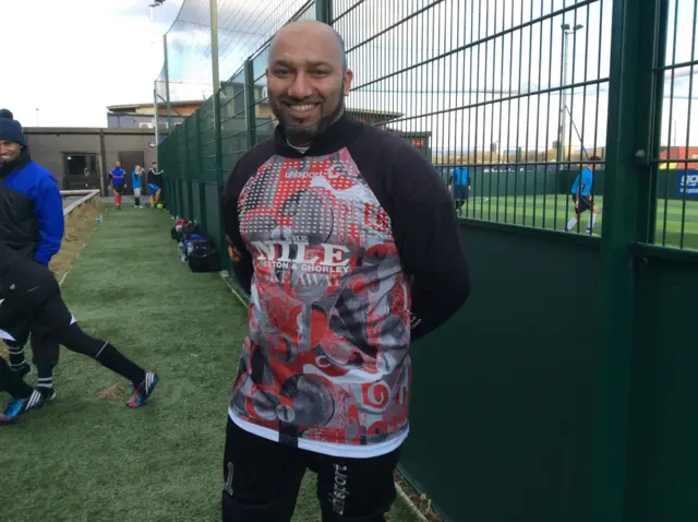 Goalkeepers kit from the Canaries Vets in Manchester.