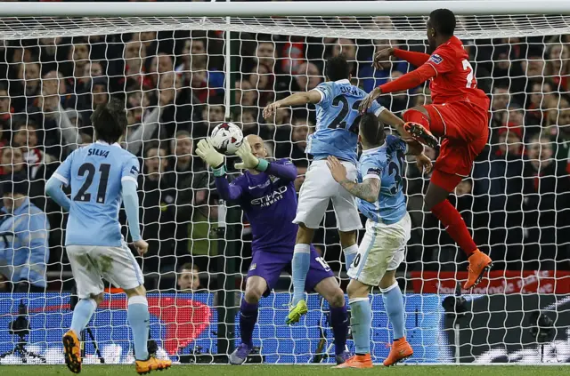 Willy Caballero makes a save