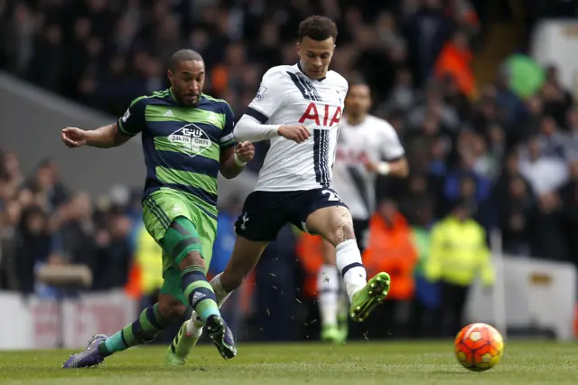 Dele Alli and Ashley Williams