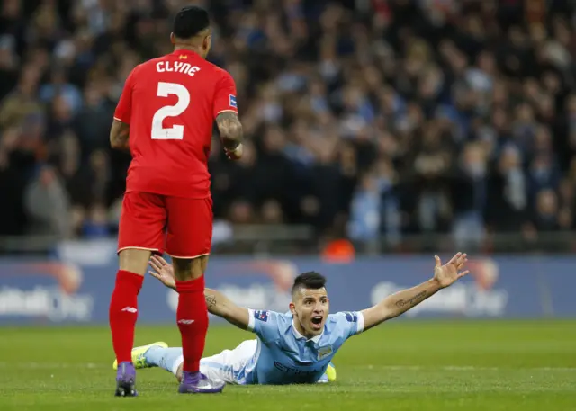 Sergio Aguero appeals