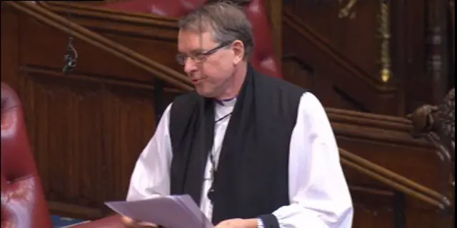 The Bishop of Durham, Rt Rev Paul Butler,