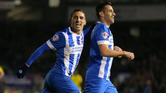 Brighton celebrate