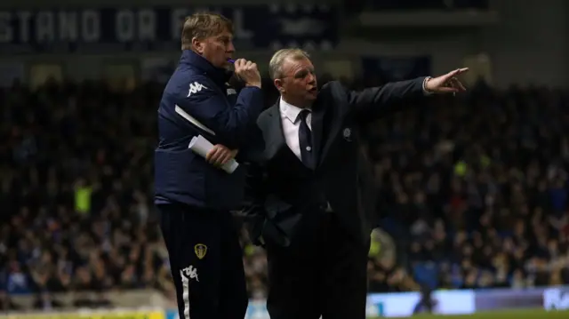 Paul Raynor and Steve Evans